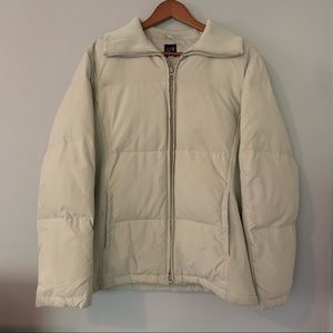 [GAP] Ivory Puffer Jacket